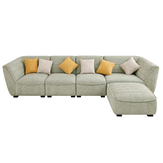 Aggie, QS1033, static sofa, in fabric/chenille, B2B wholesale furniture