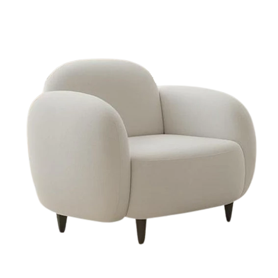 Alistair, QS3119, chair, in fabric/Bouclé, B2B wholesale furniture