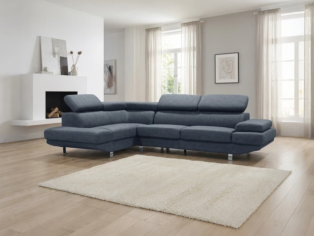 Caprio, QS4017, functional sofa, in fabric/rhino-suede, B2B wholesale furniture