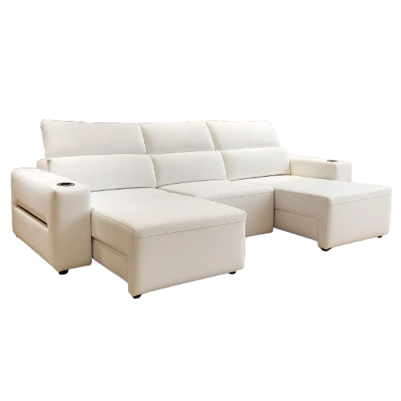 Artie, QS6115, recliner sofa, in leather/cow, B2B wholesale furniture