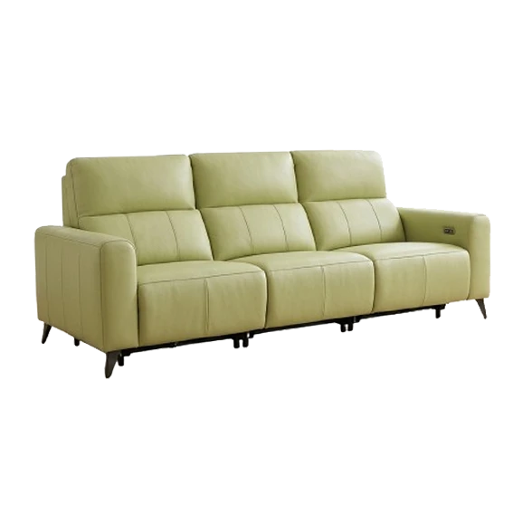 Alita, QS6069, recliner sofa, in leather/cow, B2B wholesale furniture
