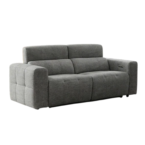 Amine, QS6071, recliner sofa, in fabric/linen-look-woven, B2B wholesale furniture