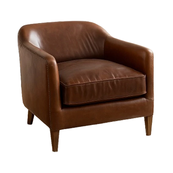 Aylin, QS8047, chair, in leather/cow, B2B wholesale furniture