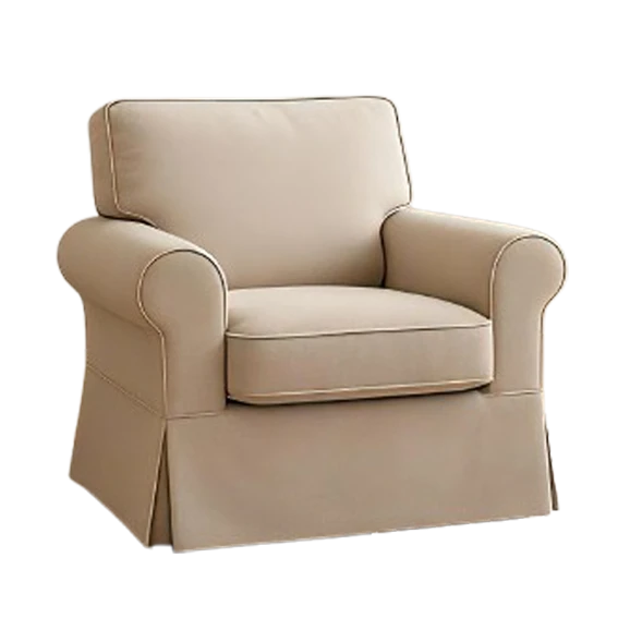 Agnes, QS8050, chair, in fabric/linen-look-woven, B2B wholesale furniture
