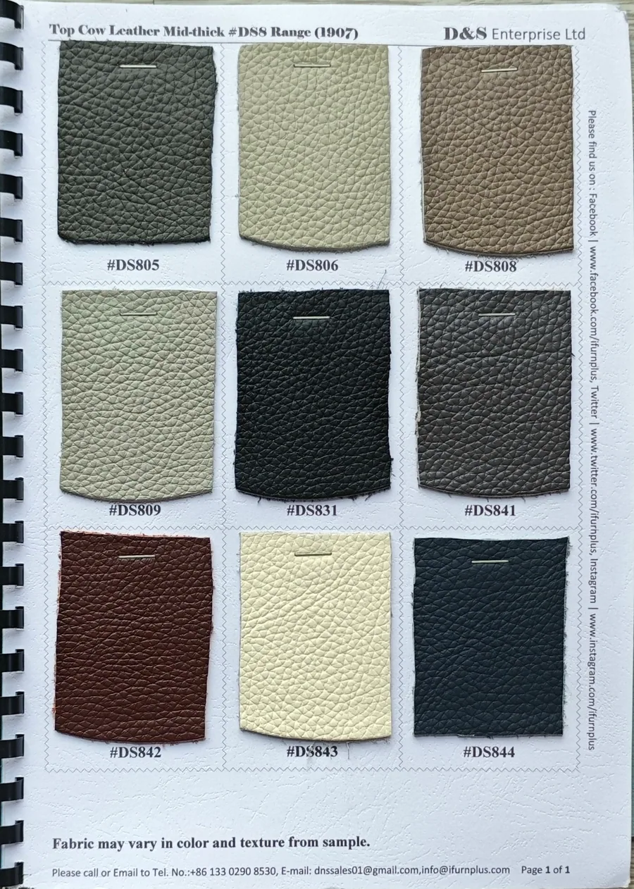 DS8 Mid-Thick Top Cow Leather