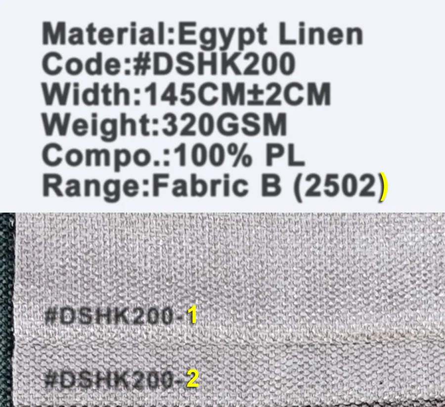 DSHK200 Egypt Linen