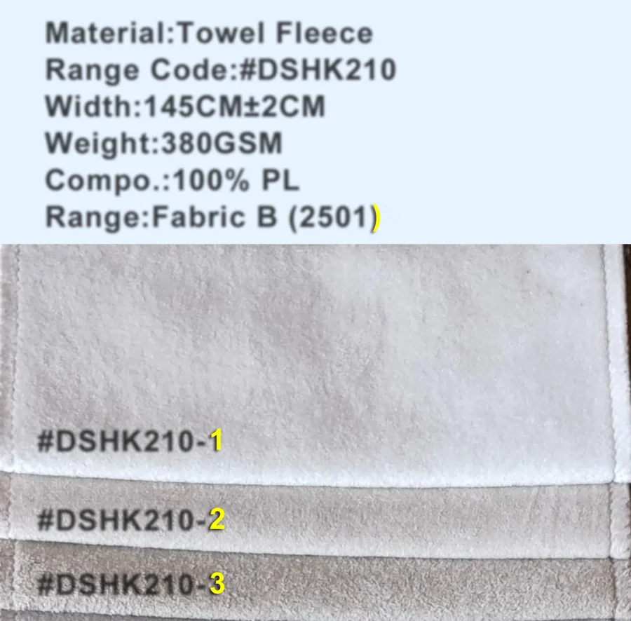 DSHK210 Towel Fleece