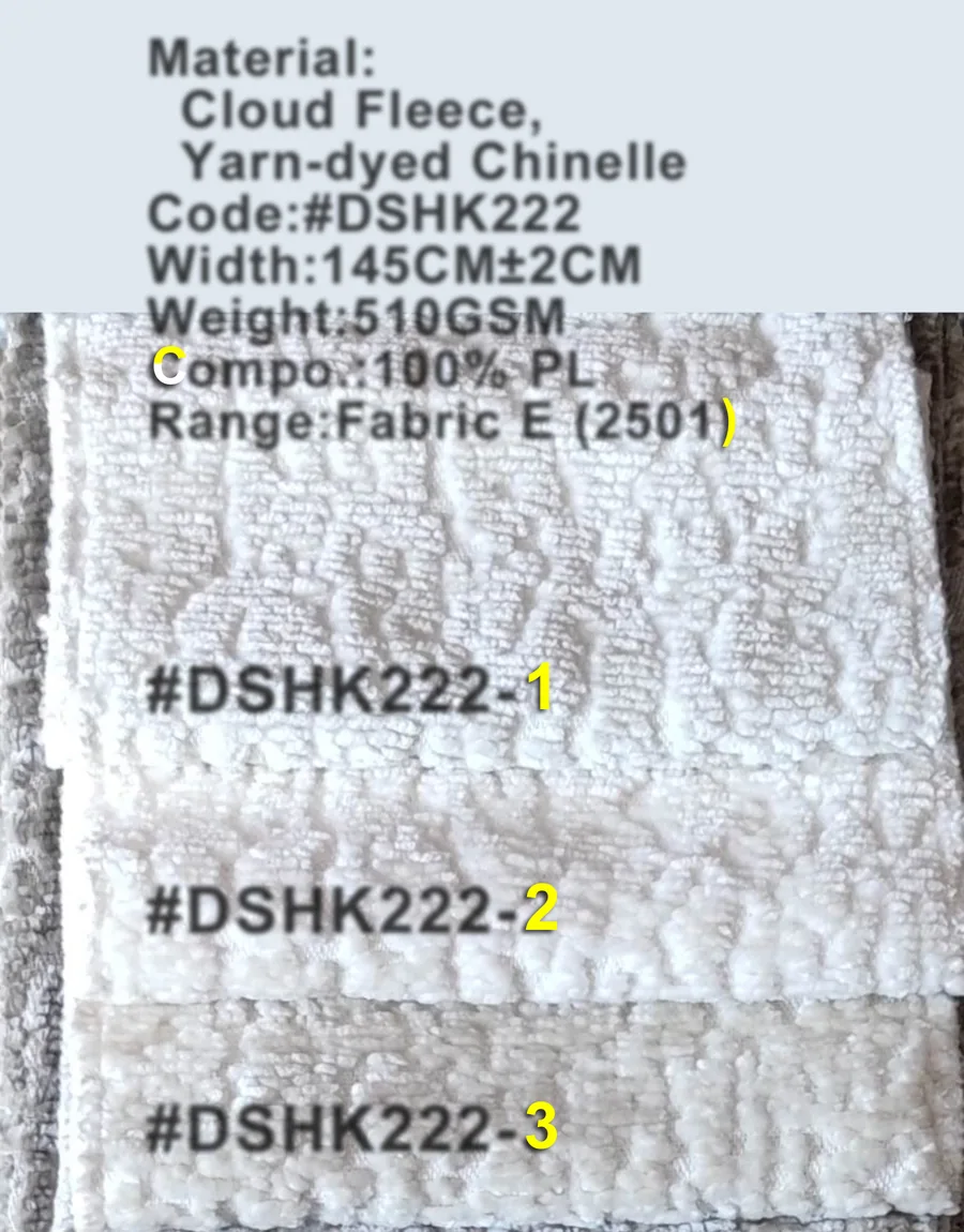 DSHK222 Cloud Fleece