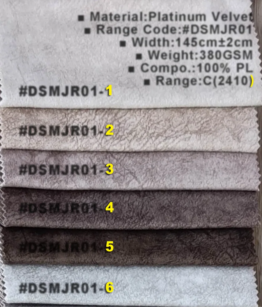 DSMJR01 Platinum Velvet